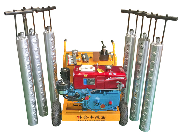 柴油型靜態(tài)漲裂開(kāi)石機(jī)
